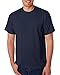Gildan Adult 5.6 oz 50/50 Short Sleeve T-Shirt in Navy - X-Large