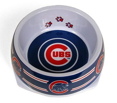 Chicago Cubs Dog Food Water Bowl Small