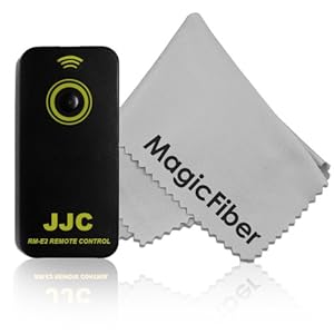 IR Wireless Remote Control for NIKON DSLR (D7000 D3200 D5100 D5000 D3000 D90 D80 P7000 J1 V1) ML-L3 Replacement + MagicFiber Microfiber Lens Cleaning Cloth