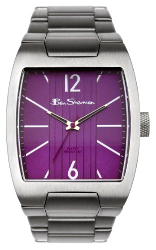 Ben Sherman R781 Gents Analogue Purple Dial Stainless 