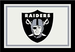 Oakland Raiders 7' 8" x 10' 9" Team Spirit Area Rug
