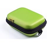 CrazyCase Hardcase für Kompaktkamera metallic-limette