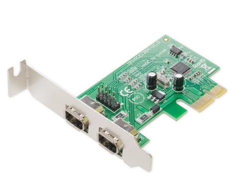 I/O Crest Low Profile 2 Ports IEEE 1394A Firewire PCI-Express Card SY-PEX30014