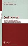 Cover of Quality for All by  3540201920