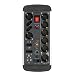 Vivanco Professional Line EPLS 10ALU MS 10-fach Aluminium Steckdosenleiste (�berspannungsschutz, Master/Slave-Funktion) silber/schwarz