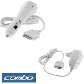 Click here to buy Rapid Car Charger + Home Travel Charger (110-240v) with IC Chip for Apple Iphone 3G 2nd... by Bargaincell.
