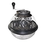 Pro HPS Grow Light Bowl Leaf Manual Trimmer 16 Clear Top Twisted for Leaf Plant and Bud