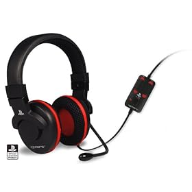 PS3 Officially Licensed 4Gamers Gaming Headset - COM PLAY PRO