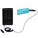 Solar Powered Rechargeable External Battery Pocket Charger for the Insignia NS-KDTR1 Little Buddy Child Tracker - uses Gomadic TipExchange Technology