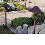 415sblCMy2L. SL160  Daintily Aluminum Cone Solar Pathway Lights 4 pack Remote Solar Panel To Allow Light Placement Up To 16 Away For Additional Placement Options