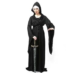 Midnight Damen Kleid mit Kapuze M - XXL