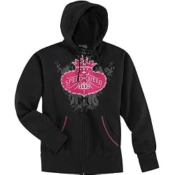 Icon Speed Queen Women's Hoody Zip Sports Wear Sweatshirt - Black