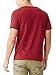 Guess Men's Bordeaux Logo V-Neck Tee