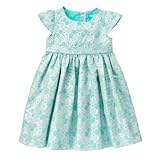 GYMBOREE(ジンボリー) フローラル パーティ ドレス スイート ミント フローラル ワンピース 6～12ヶ月【並行輸入】