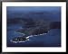 Aerial of Saint John Island in the United States Virgin Islands Scenic Framed Art Poster Print by Ira Block, 39x31