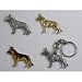 German Shepherd Dog Keychain