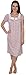 Beverly Rock Women's Cotton Blend Floral Print Short Sleeve Knit Nightgown