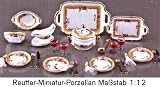 Reutter Porzellan - Speiseservice 27-tlg., Franzoesische Rose
