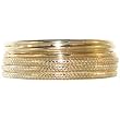 Gold Set Of 7 Bangles In Gold