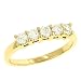 Round prong Set Diamond Wedding Band Diamond .65cttw