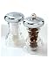 WILLIAM BOUNDS Tudor with Chrome Top Mill/Shaker Set, #10103