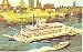 400 Passenger Showboat Postcard