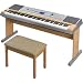 Yamaha DGX620 Music Keyboard sith Matching Stand - Black