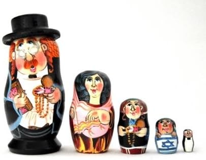 Jewish Family 3,Matryoshka, Nesting Doll