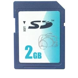 Topram 2GB OEM SD Secure Digital Flash Memory Card for Digital Camera & Data Storage