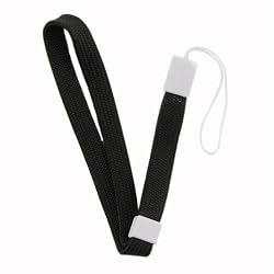 Premium Black Wrist Strap for Nintendo Wii Remote Control by eForCity