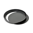 Kaiser 647579 Delicious Teglia per quiche con fondo removibile, 28 cm