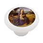 The Rest on the Flight into Egypt by Gerard David Decorative High Gloss Ceramic Drawer Knob