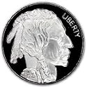 Art Coin Buffalo/Indian Head Nickel 1 TROY OZ .999 SILVER BULLION