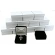 12 Black Velvet Pendant Gift Boxes Jewelry Showcase Displays
