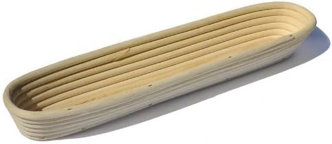 Baguette 17-inch Rattan Proofing Basket Banneton