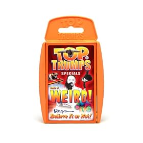 Top Trumps Ripleys Believe it or Not Card Game