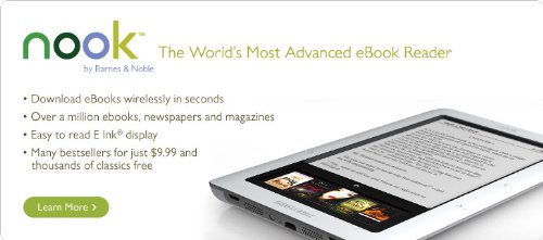 Barnes and Noble NOOK ebook reader