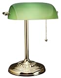 Holmes Brass Banker's Lamp