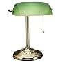Holmes Brass Banker's Lamp