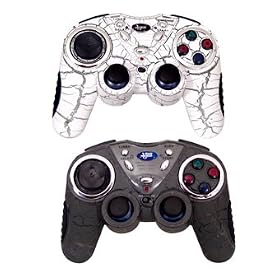Playstation 2 i.Glow 2.4GHZ Wireless Controller Twin Pack