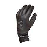 Xcel 5mm Drylock Textureskin 5 Finger Wetsuit Gloves - Black