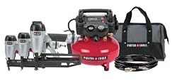 Porter Cable PC3Pak Finish Nailer/Brad Nailer/Stapler Compressor Combo ...