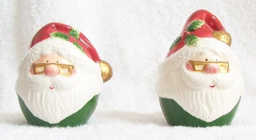 SANTA Ceramic Salt & & Floyd