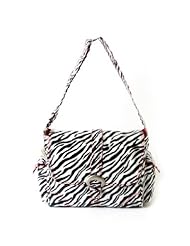 Baby Product: Kalencom Laminated Buckle Bag, Zebra Black/White - Kalencom