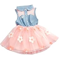 Girls Denim Sleeveless Summer  Dress