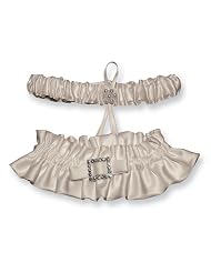 Ivory Glamour Bridal Garter Set by 