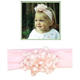 ~ Blooming Bows Curly Headband