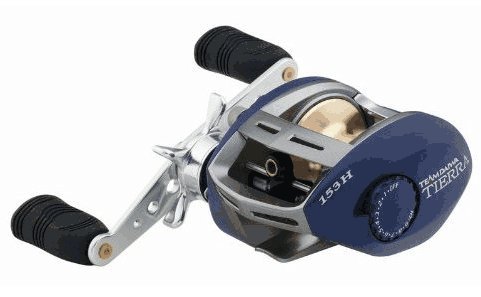 Daiwa Baitcast Reel, TD Tierra Low Profile, Right Hand Retrieve