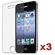 (3 Packs) iPhone 4 Anti-Glare, Anti-Scratch, Anti-Fingerprint - Matte Finishing Screen Protector