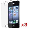 (3 Packs) iPhone 4 Anti-Glare, Anti-Scratch, Anti-Fingerprint - Matte Finishing Screen Protector